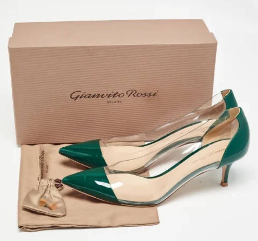 Gianvito Rossi Pre-owned Leather heels Green Dames