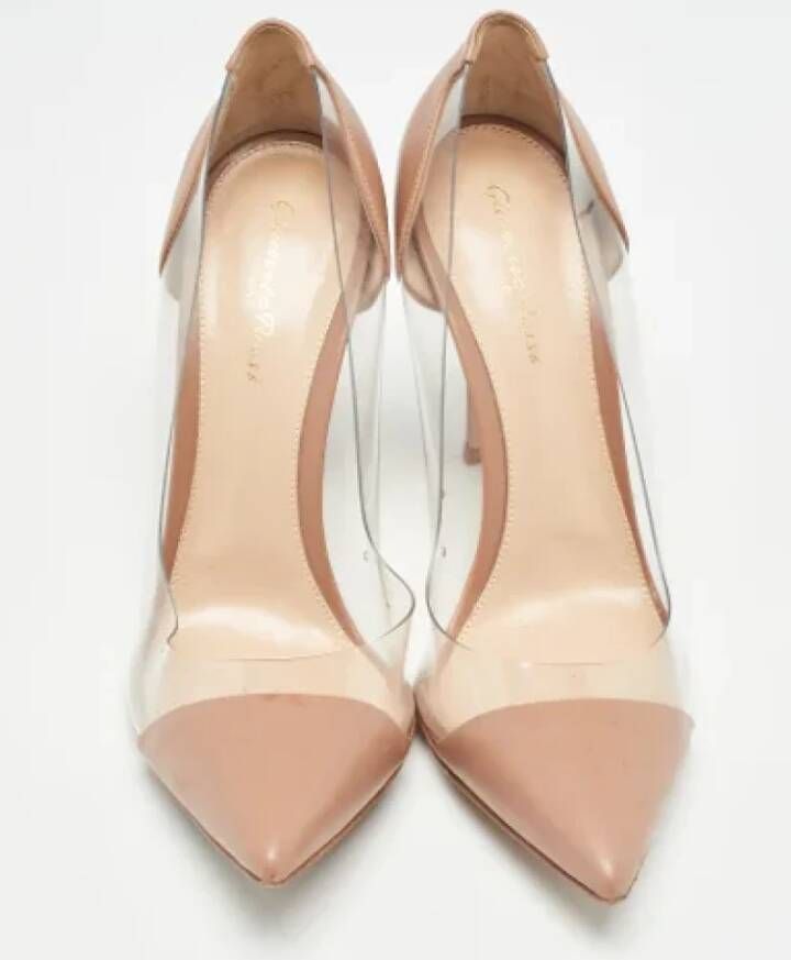 Gianvito Rossi Pre-owned Leather heels Pink Dames