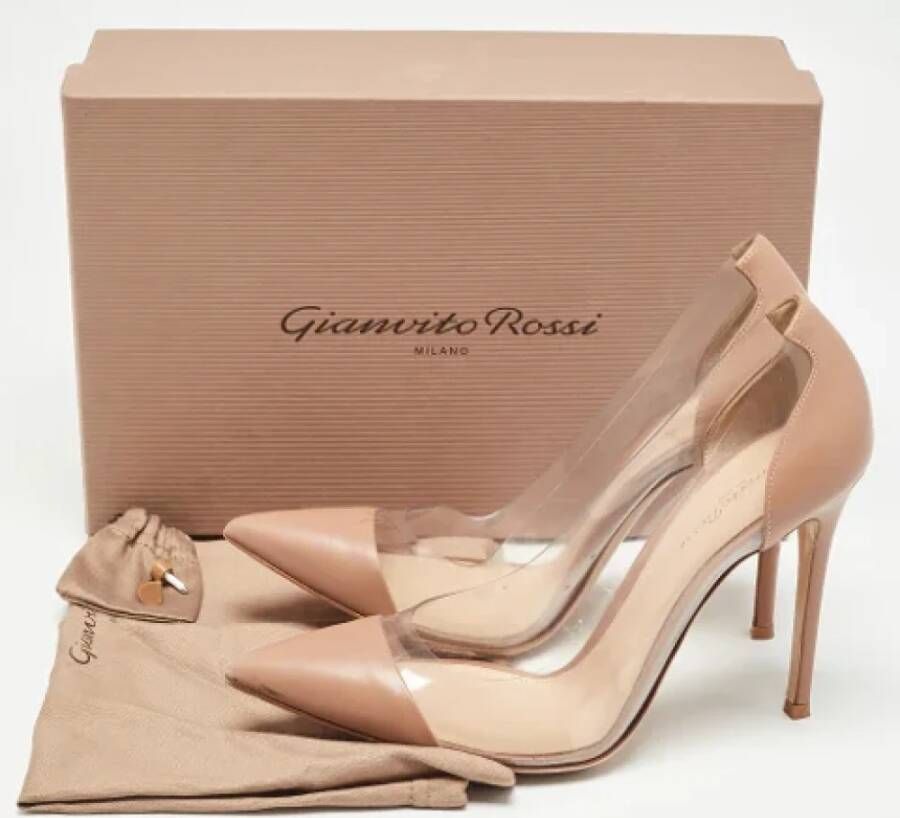 Gianvito Rossi Pre-owned Leather heels Pink Dames