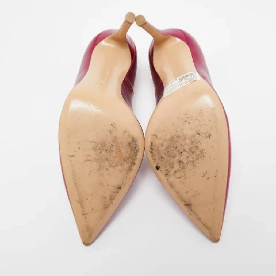 Gianvito Rossi Pre-owned Leather heels Pink Dames