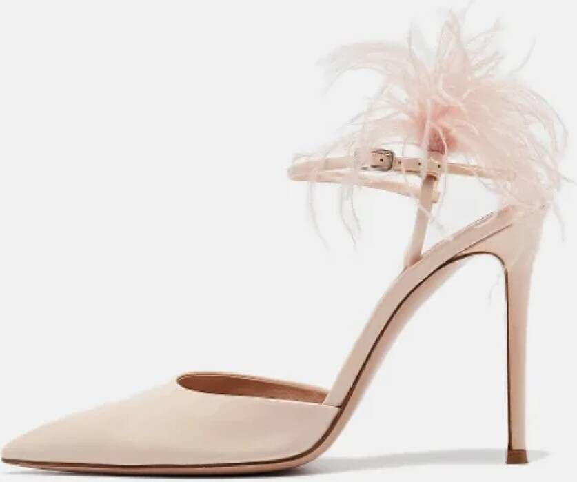 Gianvito Rossi Pre-owned Leather heels Pink Dames