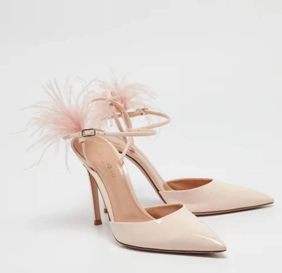 Gianvito Rossi Pre-owned Leather heels Pink Dames