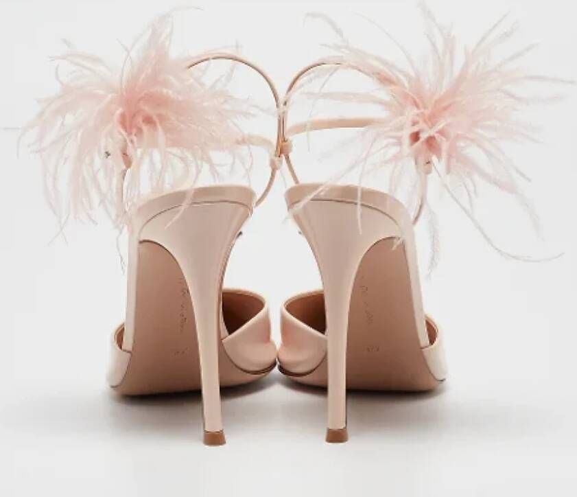 Gianvito Rossi Pre-owned Leather heels Pink Dames