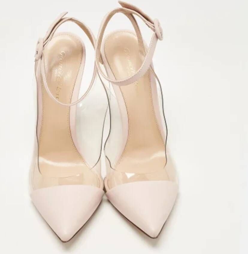 Gianvito Rossi Pre-owned Leather heels Pink Dames