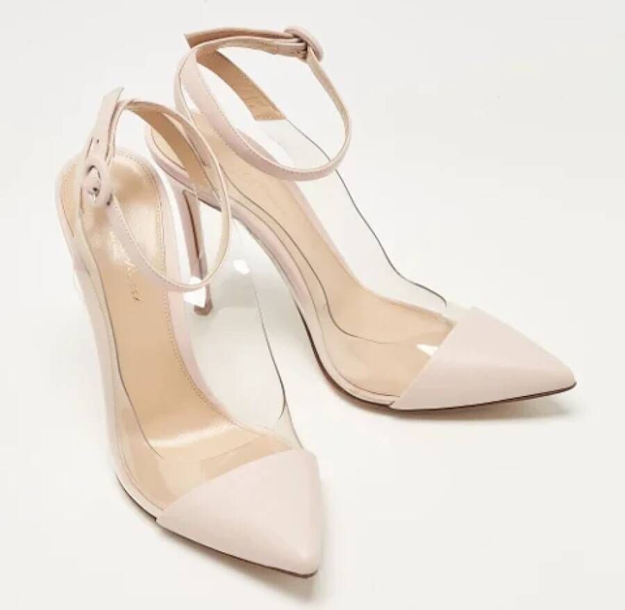 Gianvito Rossi Pre-owned Leather heels Pink Dames