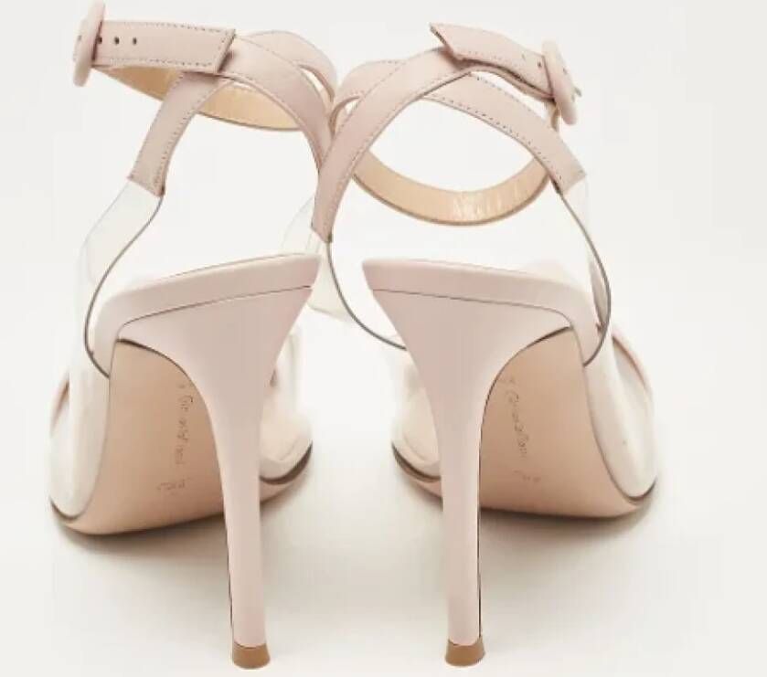 Gianvito Rossi Pre-owned Leather heels Pink Dames