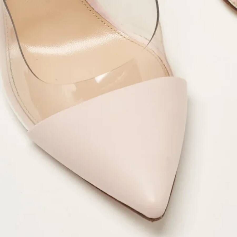 Gianvito Rossi Pre-owned Leather heels Pink Dames