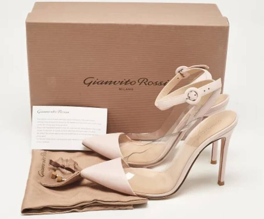 Gianvito Rossi Pre-owned Leather heels Pink Dames