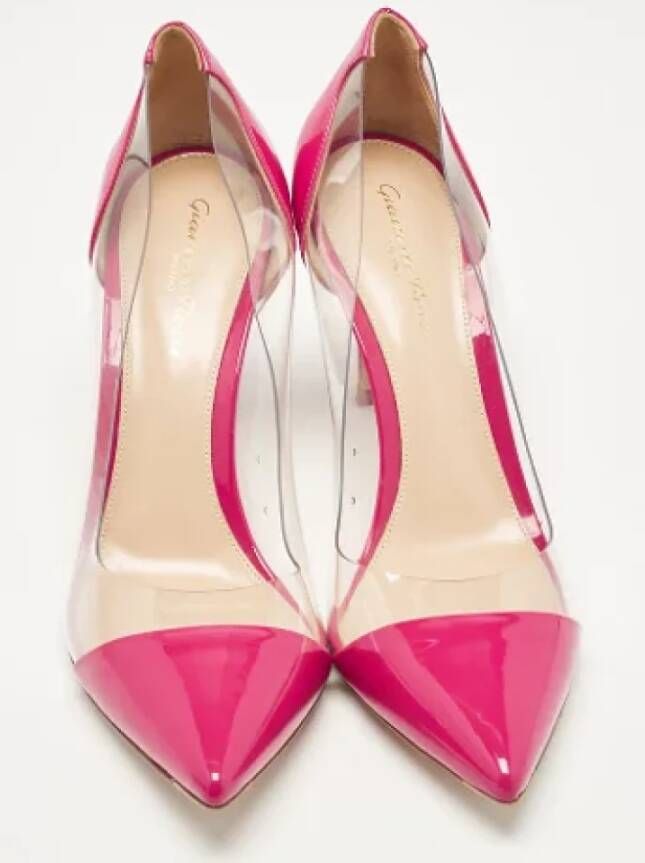 Gianvito Rossi Pre-owned Leather heels Pink Dames