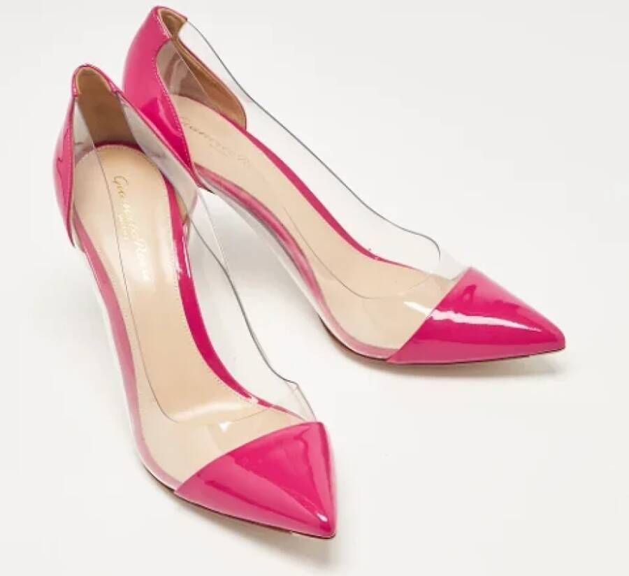 Gianvito Rossi Pre-owned Leather heels Pink Dames