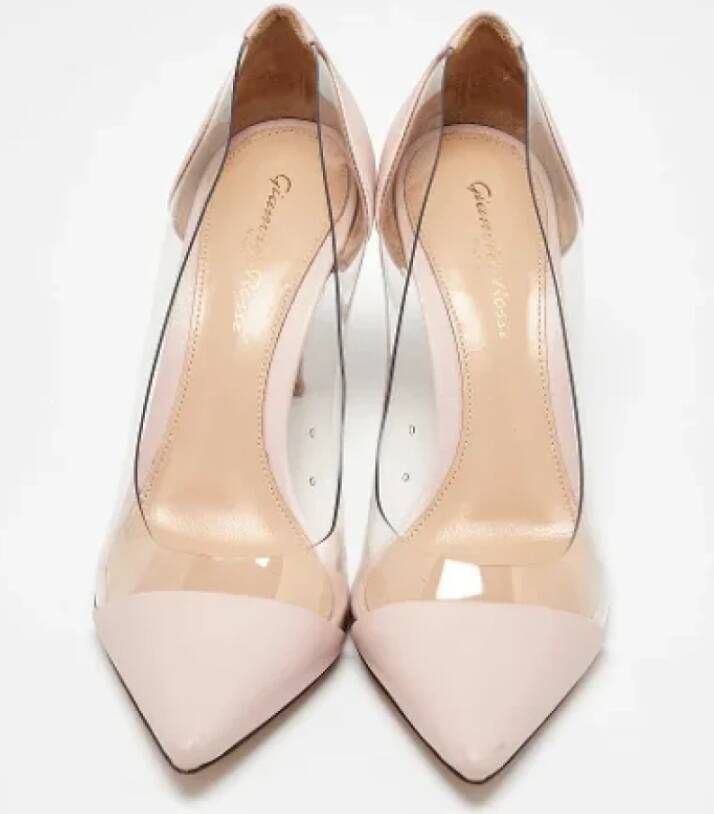 Gianvito Rossi Pre-owned Leather heels Pink Dames