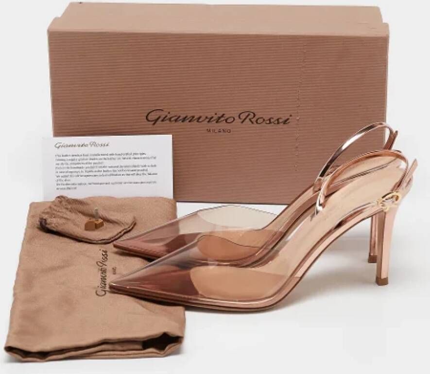 Gianvito Rossi Pre-owned Leather heels Pink Dames