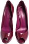 Gianvito Rossi Pre-owned Leather heels Purple Dames - Thumbnail 2