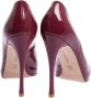 Gianvito Rossi Pre-owned Leather heels Purple Dames - Thumbnail 4
