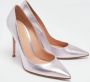 Gianvito Rossi Pre-owned Leather heels Purple Dames - Thumbnail 4