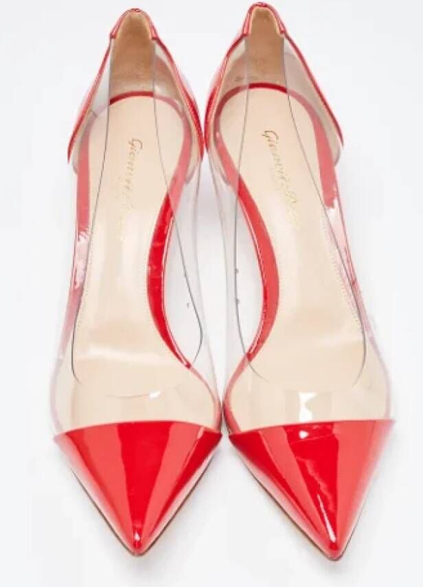 Gianvito Rossi Pre-owned Leather heels Red Dames