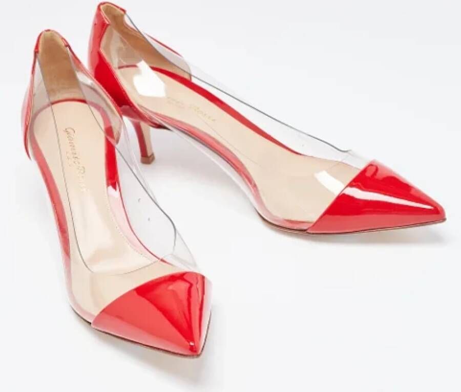 Gianvito Rossi Pre-owned Leather heels Red Dames