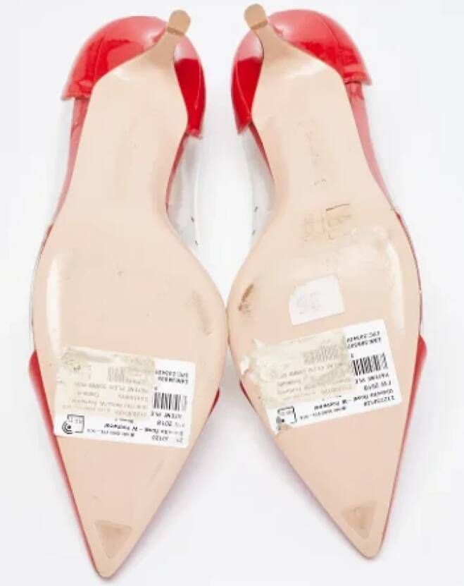 Gianvito Rossi Pre-owned Leather heels Red Dames