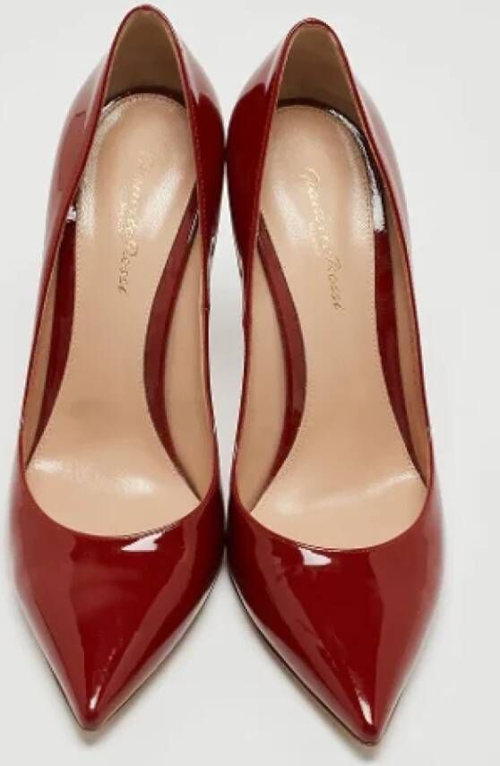 Gianvito Rossi Pre-owned Leather heels Red Dames