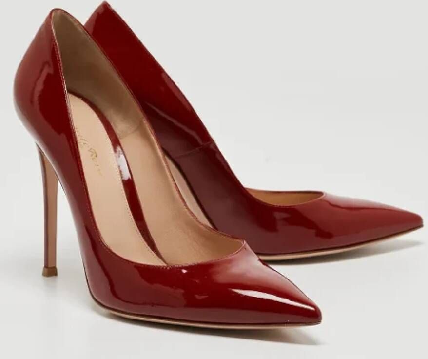 Gianvito Rossi Pre-owned Leather heels Red Dames