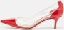 Gianvito Rossi Pre-owned Leather heels Red Dames - Thumbnail 2