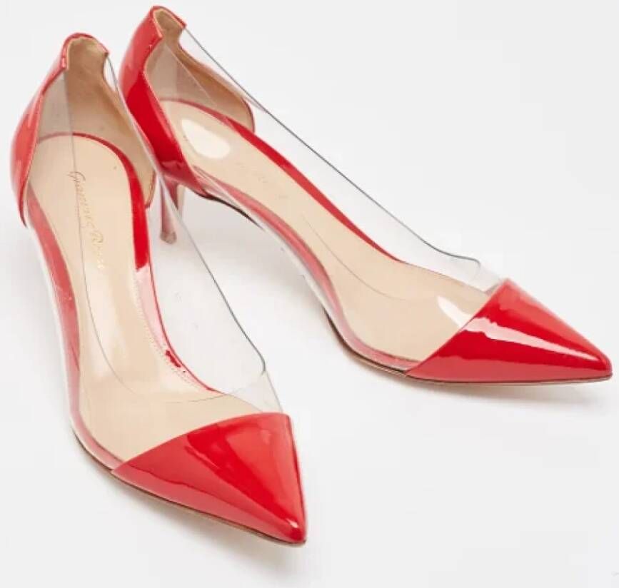 Gianvito Rossi Pre-owned Leather heels Red Dames