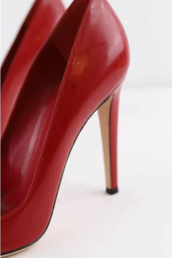 Gianvito Rossi Pre-owned Leather heels Red Dames