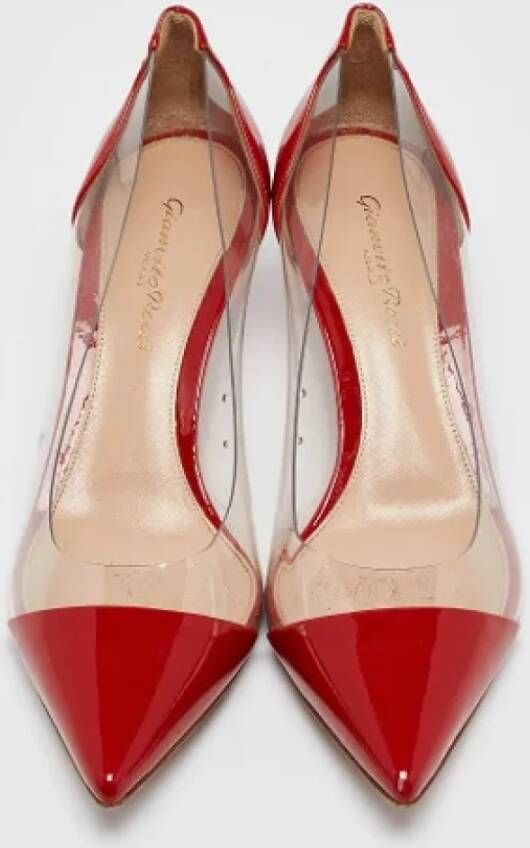 Gianvito Rossi Pre-owned Leather heels Red Dames