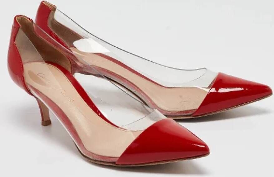 Gianvito Rossi Pre-owned Leather heels Red Dames