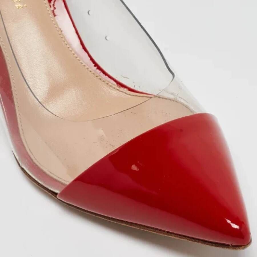 Gianvito Rossi Pre-owned Leather heels Red Dames