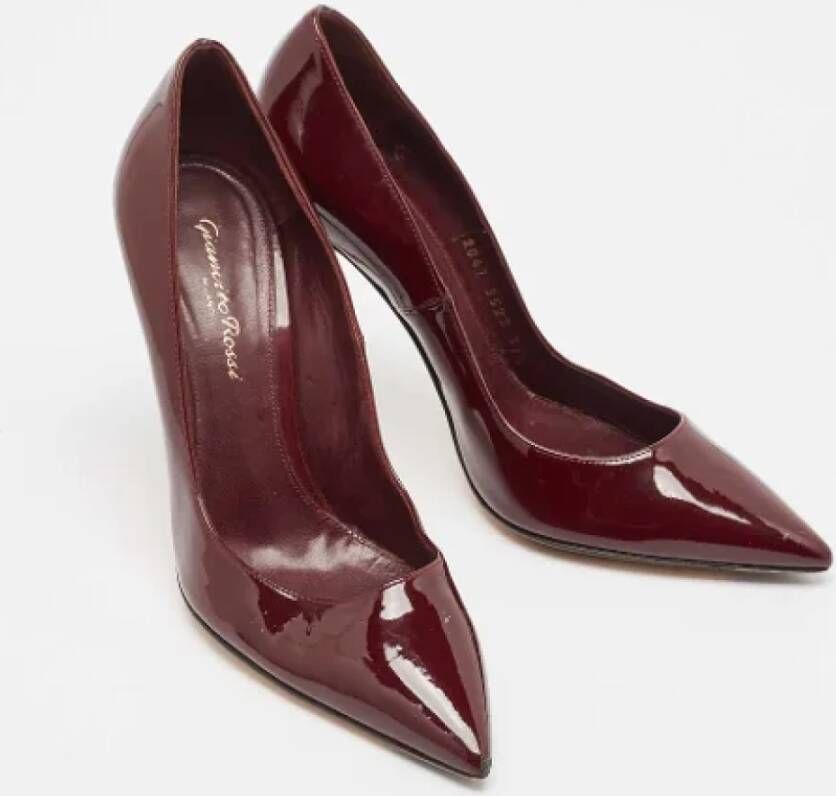 Gianvito Rossi Pre-owned Leather heels Red Dames