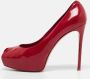 Gianvito Rossi Pre-owned Leather heels Red Dames - Thumbnail 2