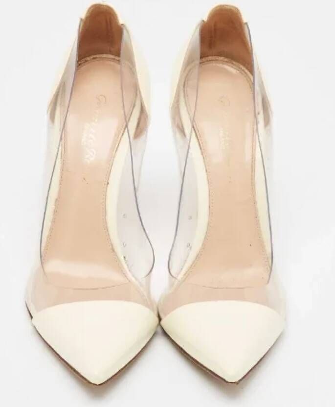 Gianvito Rossi Pre-owned Leather heels White Dames