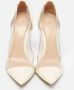 Gianvito Rossi Pre-owned Leather heels White Dames - Thumbnail 3