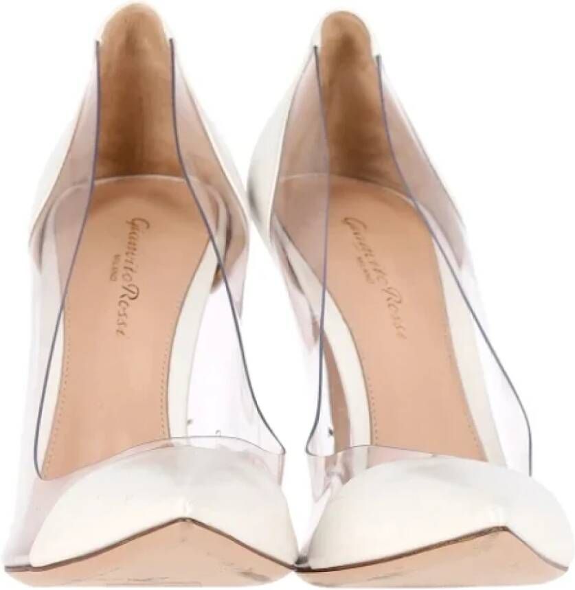 Gianvito Rossi Pre-owned Leather heels White Dames