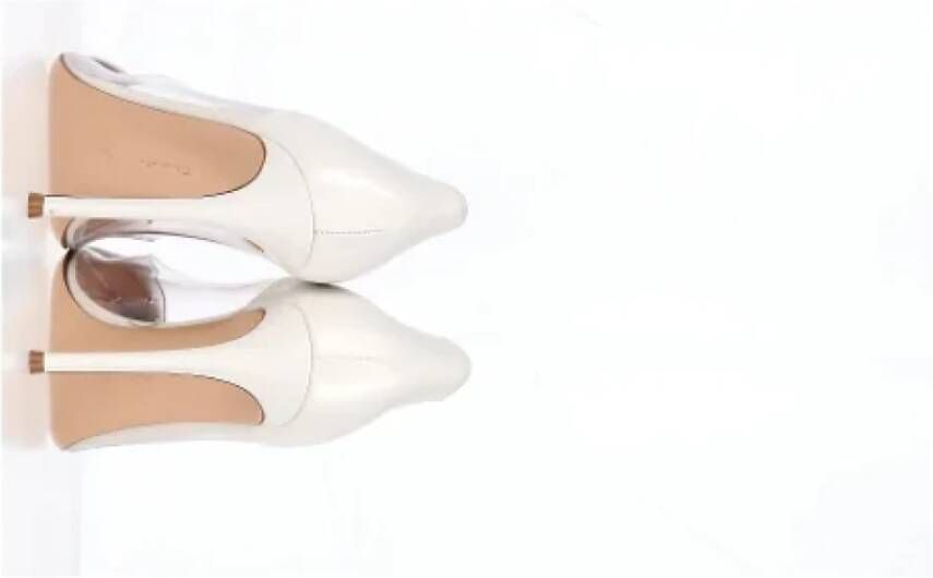 Gianvito Rossi Pre-owned Leather heels White Dames