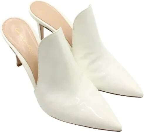 Gianvito Rossi Pre-owned Leather heels White Dames