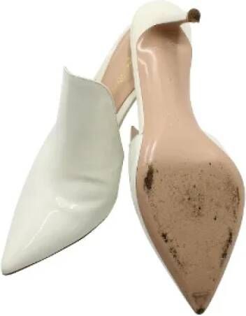 Gianvito Rossi Pre-owned Leather heels White Dames