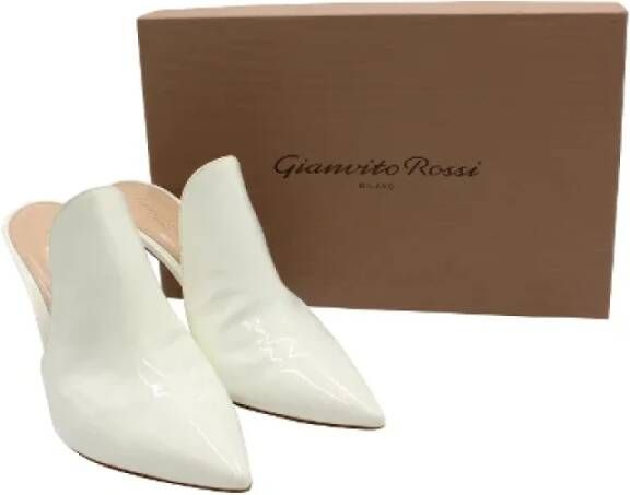 Gianvito Rossi Pre-owned Leather heels White Dames