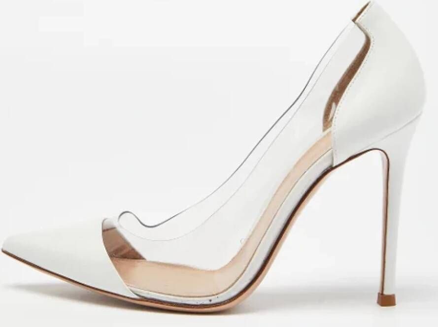 Gianvito Rossi Pre-owned Leather heels White Dames