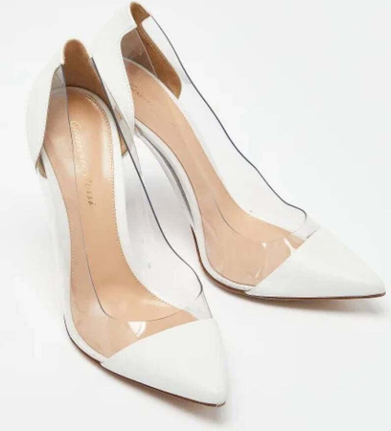 Gianvito Rossi Pre-owned Leather heels White Dames