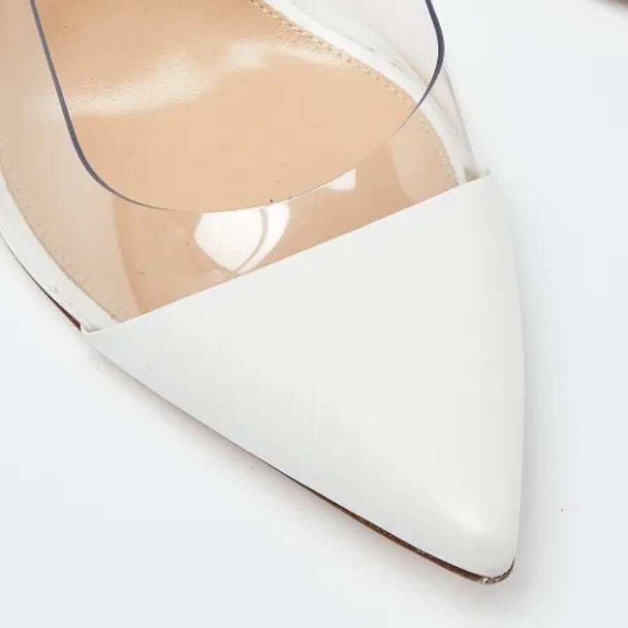 Gianvito Rossi Pre-owned Leather heels White Dames