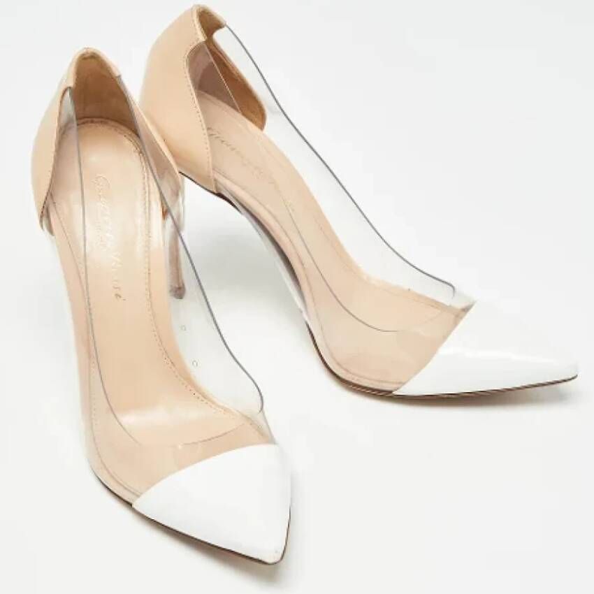 Gianvito Rossi Pre-owned Leather heels White Dames