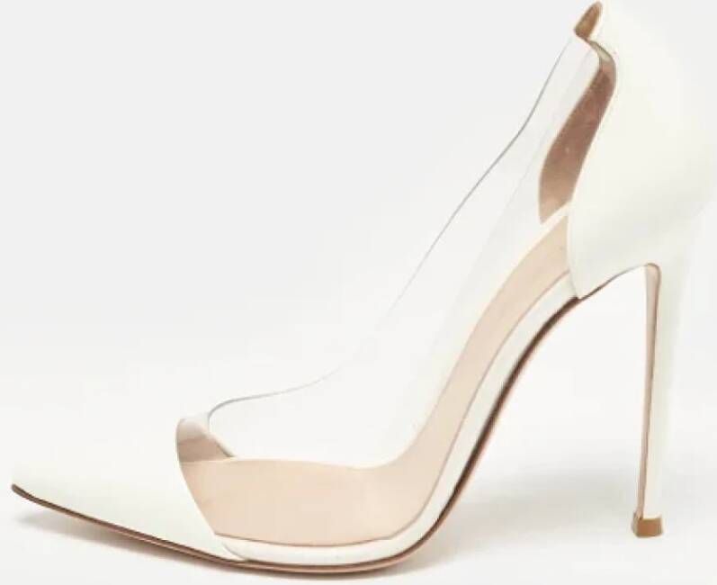 Gianvito Rossi Pre-owned Leather heels White Dames