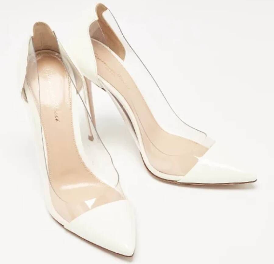 Gianvito Rossi Pre-owned Leather heels White Dames