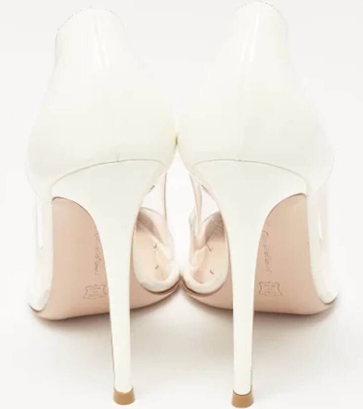 Gianvito Rossi Pre-owned Leather heels White Dames