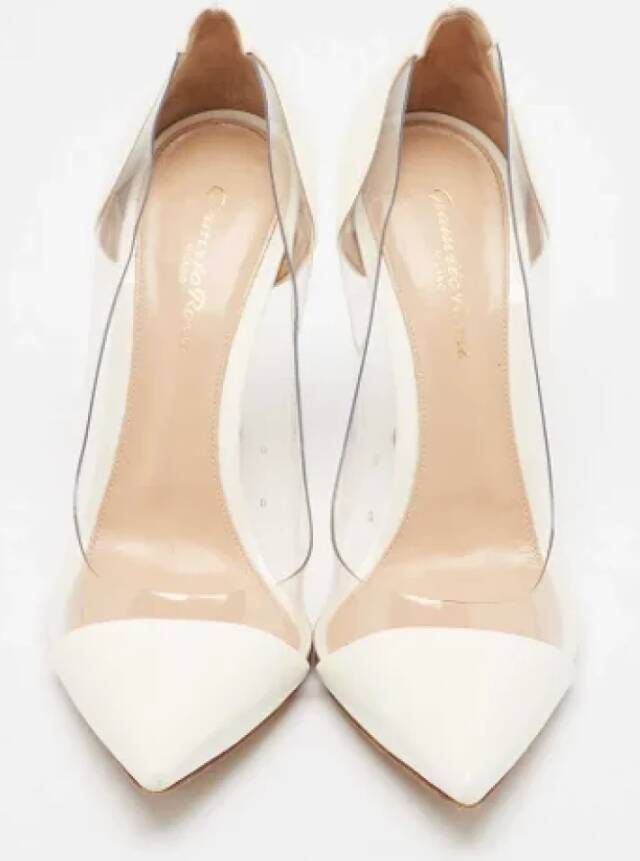 Gianvito Rossi Pre-owned Leather heels White Dames