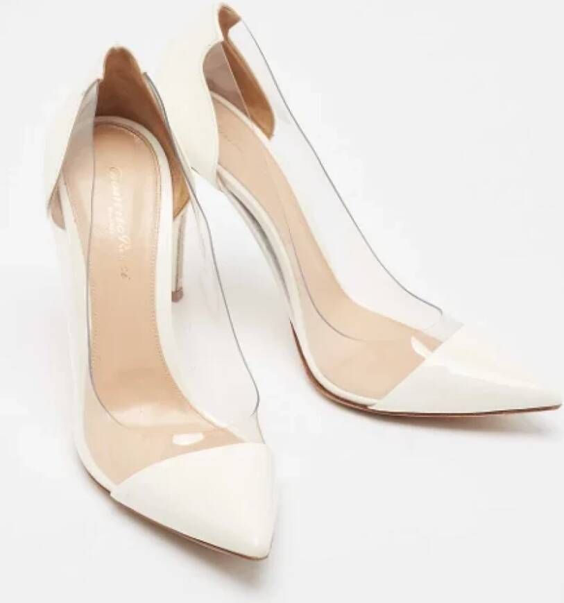 Gianvito Rossi Pre-owned Leather heels White Dames