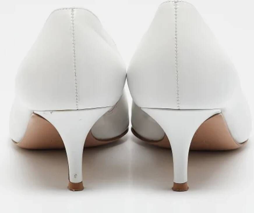 Gianvito Rossi Pre-owned Leather heels White Dames