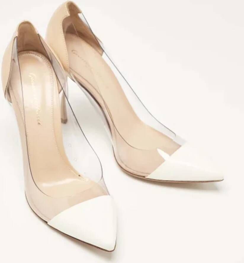 Gianvito Rossi Pre-owned Leather heels White Dames